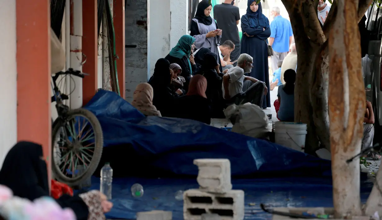 Sementara, 89.800 orang lainnya terluka selama perang yang sudah berlangsung selama sembilan bulan di wilayah Gaza. (Bashar Taleb/AFP)
