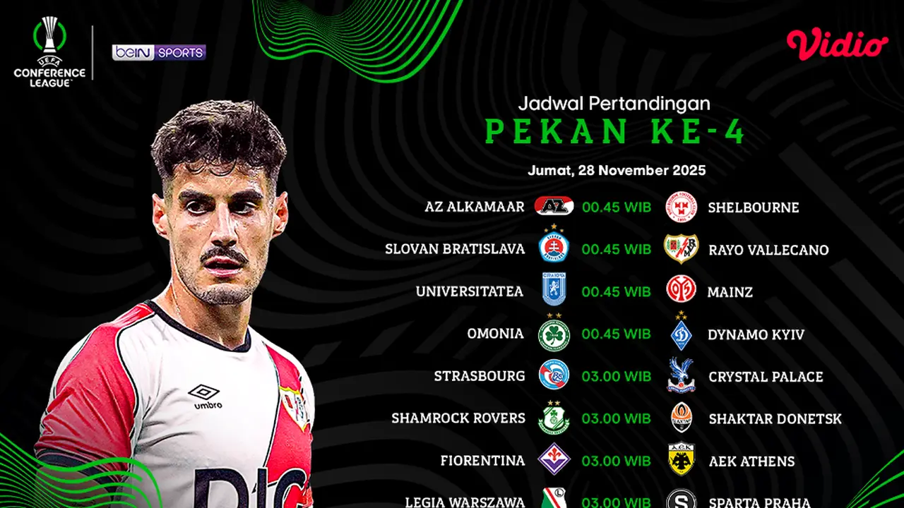 Saksikan UECL pekan ke-4 eksklusif di Vidio. (dok. vidio.com)