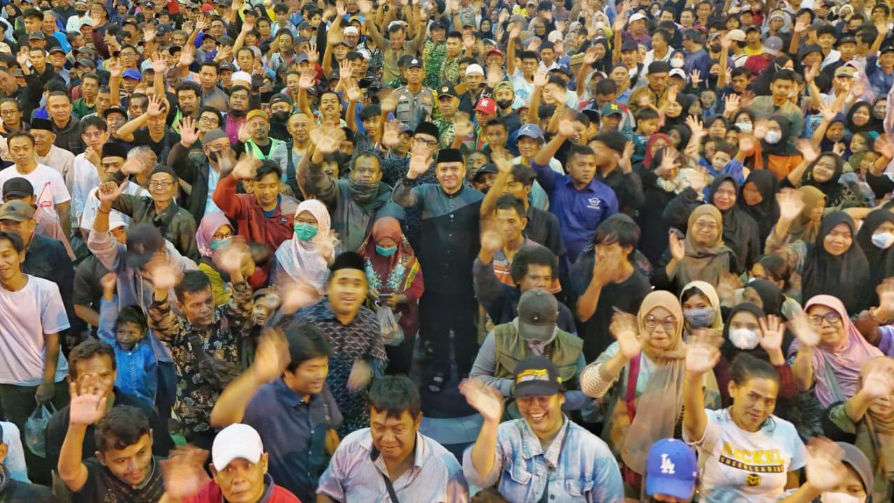Punya Peran Vital Dalam Roda Ekonomi, 3000 Pekerja Harian Lepas Terima Santunan Hanta Yuda Rasyid