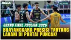 Jakarta Bhayangkara Presisi lolos ke final Proliga 2026 usai menang 3-0 atas Garuda Jaya di Semarang, Jumat (17/4/2026). Mereka akan menghadapi LavAni di GOR Amongrogo, Yogyakarta, setelah tampil dominan dan unggul di momen krusial.