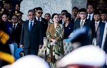 Intip Model Kebaya Puan Maharani saat Hari Bhayangkara, Gambarkan Sosok Perempuan yang Tegas