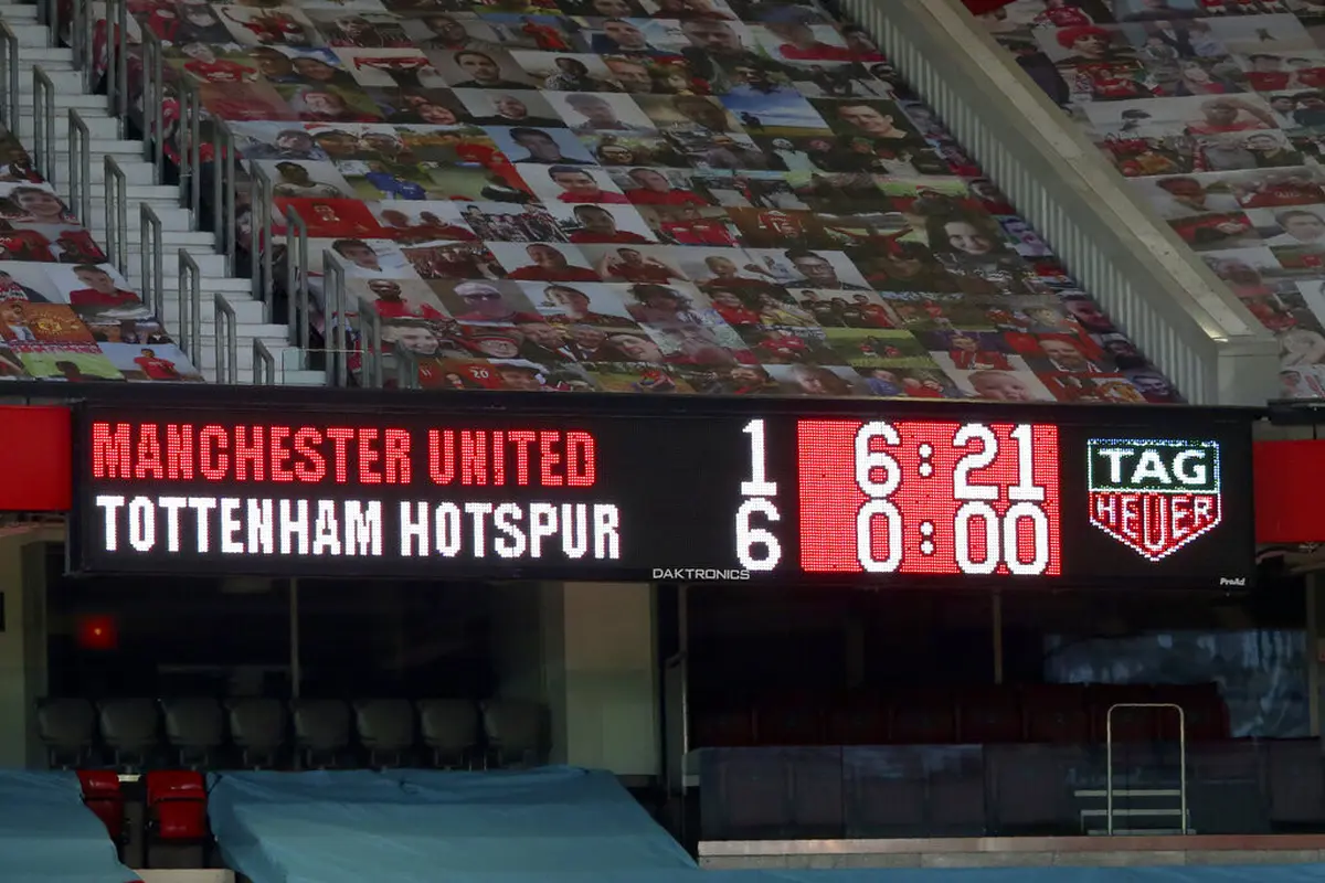 FOTO: Tottenham Hotspur Hajar Manchester United 6-1