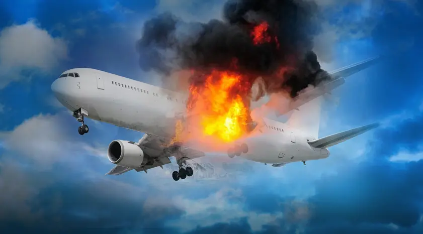 Ilustrasi Kecelakaan Pesawat