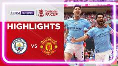 Berita video highlights final Piala FA, Man City menang 2-1 atas MU, Sabtu malam (3/6/23)