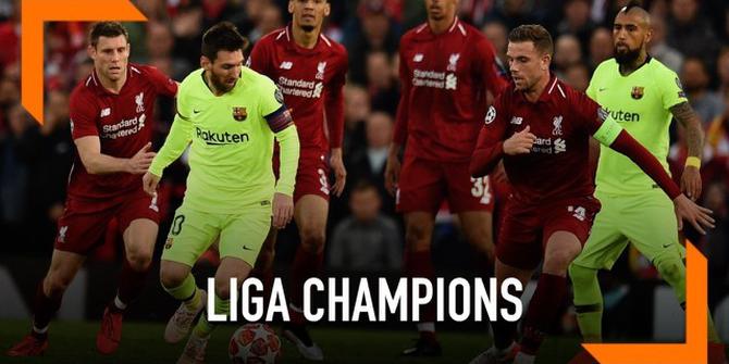 VIDEO: Hajar Barcelona 4-0, Liverpool Maju ke Final Liga Champions