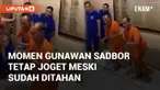 Gunawan Sadbor dan Supendi ditetapkan sebagai tersangka kasus promosi judi online. Meski ditahan, Gunawan tetap menghibur sesama tahanan dengan joget khasnya, sadbor