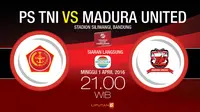 PS TNI vs Madura United (Liputan6.com/Trie yas)