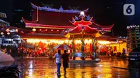 Ribuan Warga Tionghoa Rayakan Tahun Baru Imlek 2025 di Vihara Satya Darma Benoa Bali