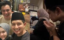 Sederet Potret Chand Kelvin dan istri Pengajian 7 Harian di Rumah Baim Wong, Panjatkan Doa Tulus