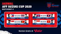 Jadwal Lengkap Piala AFF Suzuki Cup 2020 : Mulai 14-15 Desember 2021