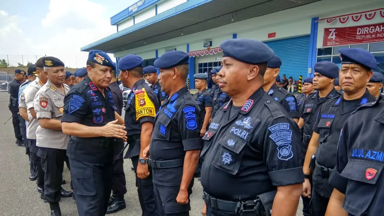 Kapolri Kirim 250 Anggota Brimob Polda Sumsel Amankan Papua