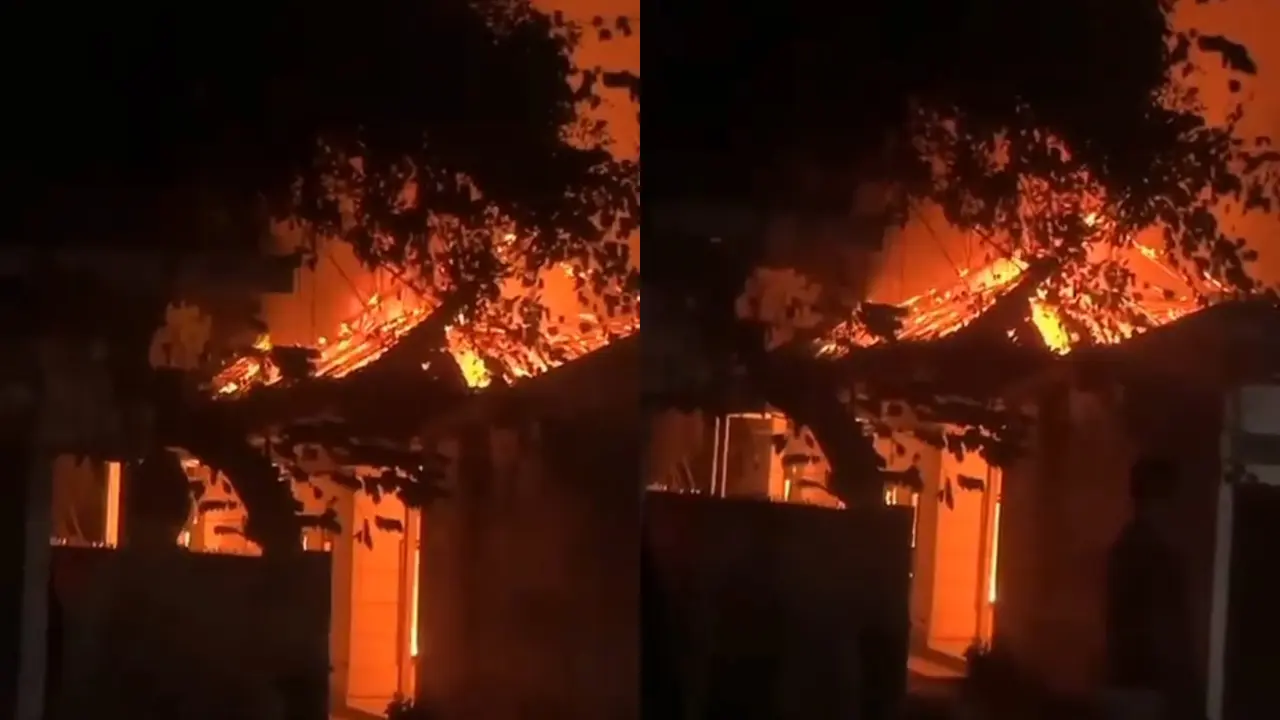 Kakak Adik Tewas dalam kebakaran rumah