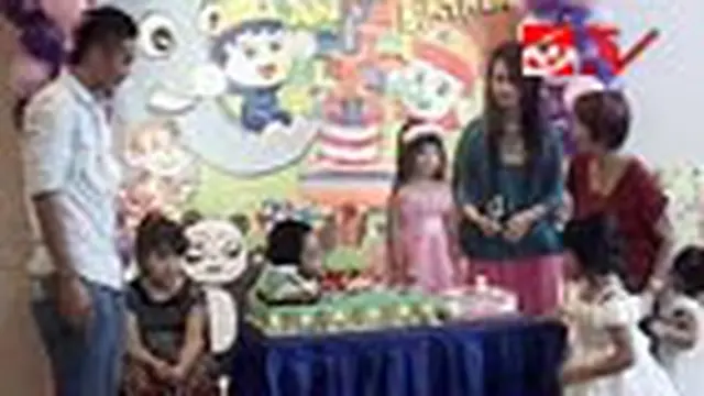 Putri Ketiga Pasha 'Ungu' Rayakan Ulang Tahun