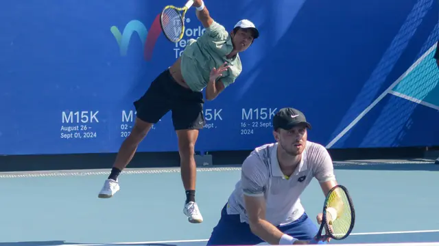 Nathan/Ellis Tantang Unggulan Pertama di Amman Mineral Men’s World Tennis Championship