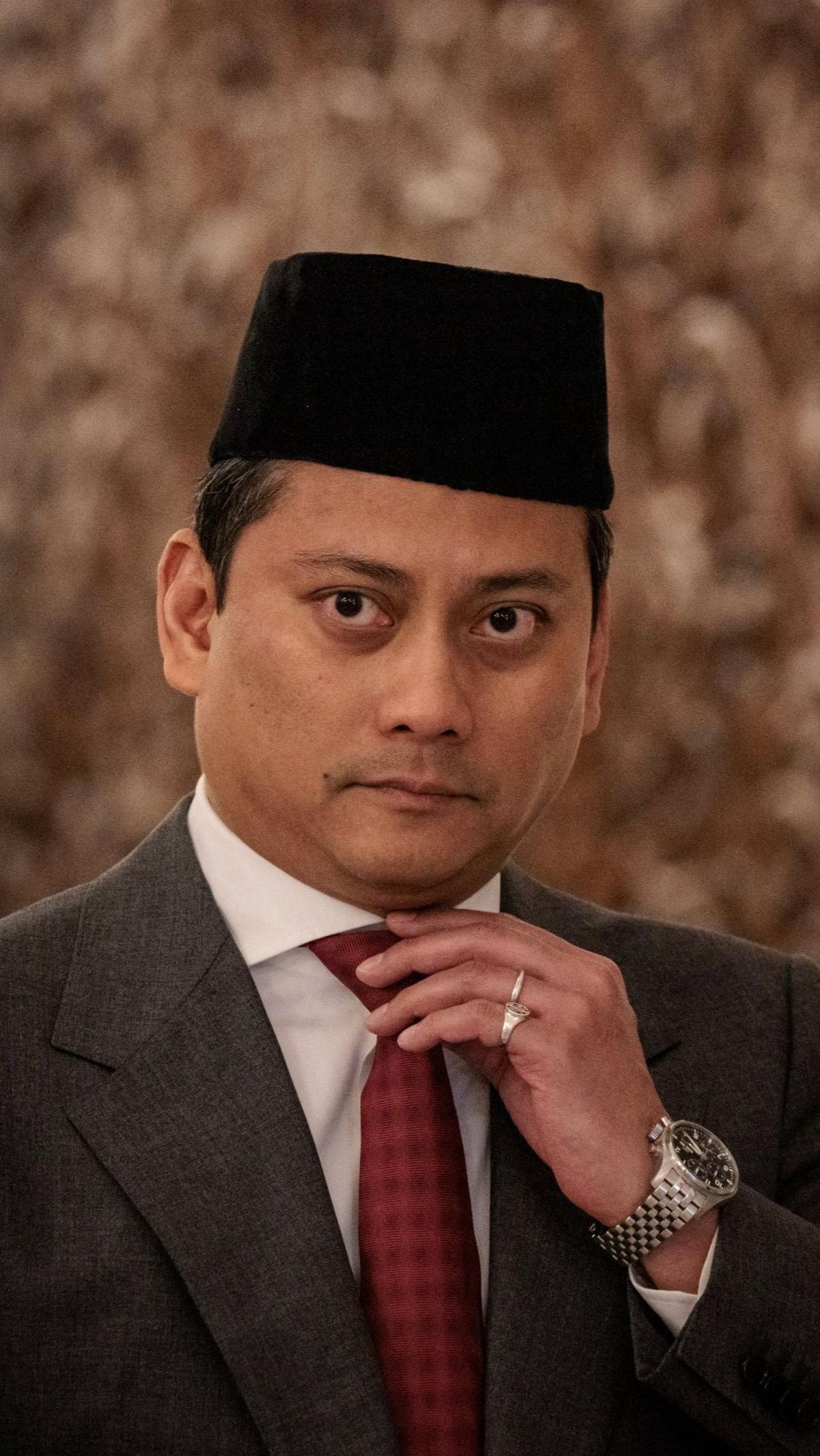Thomas mengaku akan meneruskan program yang sudah dibuat pemerintahan Jokowi-Maruf Amin untuk dilanjutkan pada pemerintahan selanjutnya.&nbsp;Foto: Yasuyoshi Chiba/AFP<br>