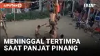 Innalillahi, Pria di Brebes Meninggal Usai Terjatuh dan Tertimpa Saat Ikut Panjat Pinang