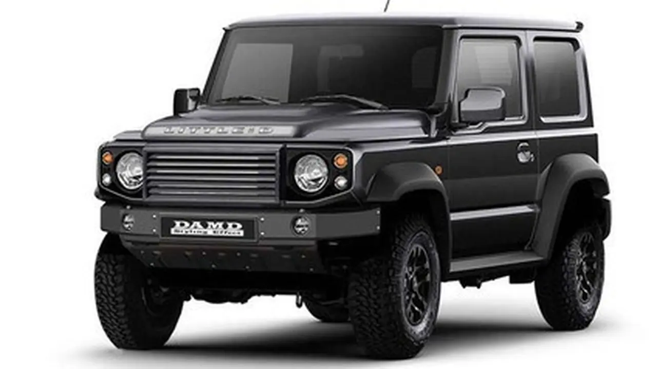 Modifikasi Jimny yang terinspirasi Defender