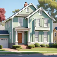 Warna Cat Rumah Model Sekarang by Meta AI