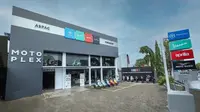 Motoplex 4 Brand Piaggio Indonesia berdiri di Makasar. (ist)