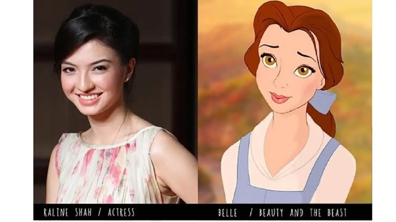 Seleb Mirip Kartun (Sumber: Instagram/helloooface)