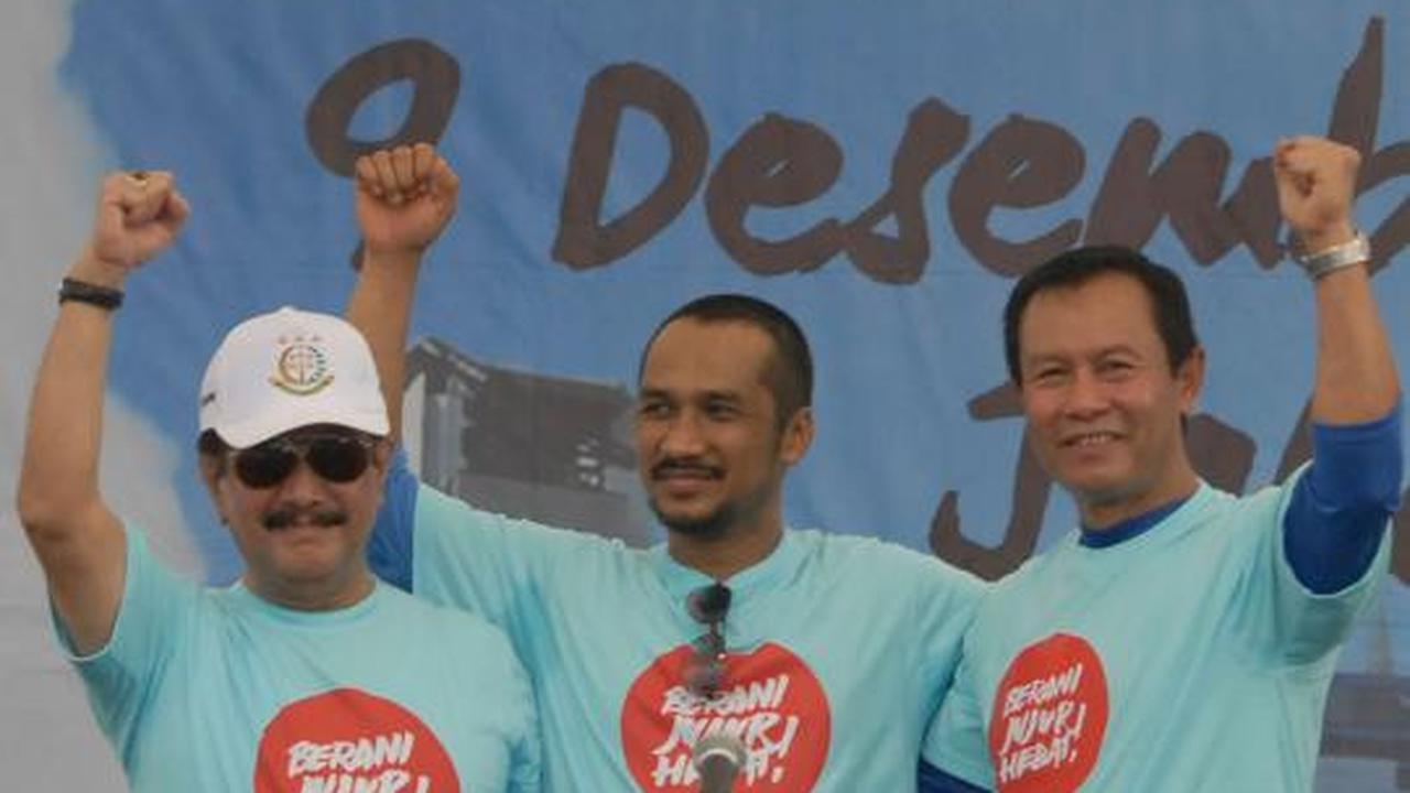 Para pejabat peringati Hari Antikorupsi Dunia di Monas