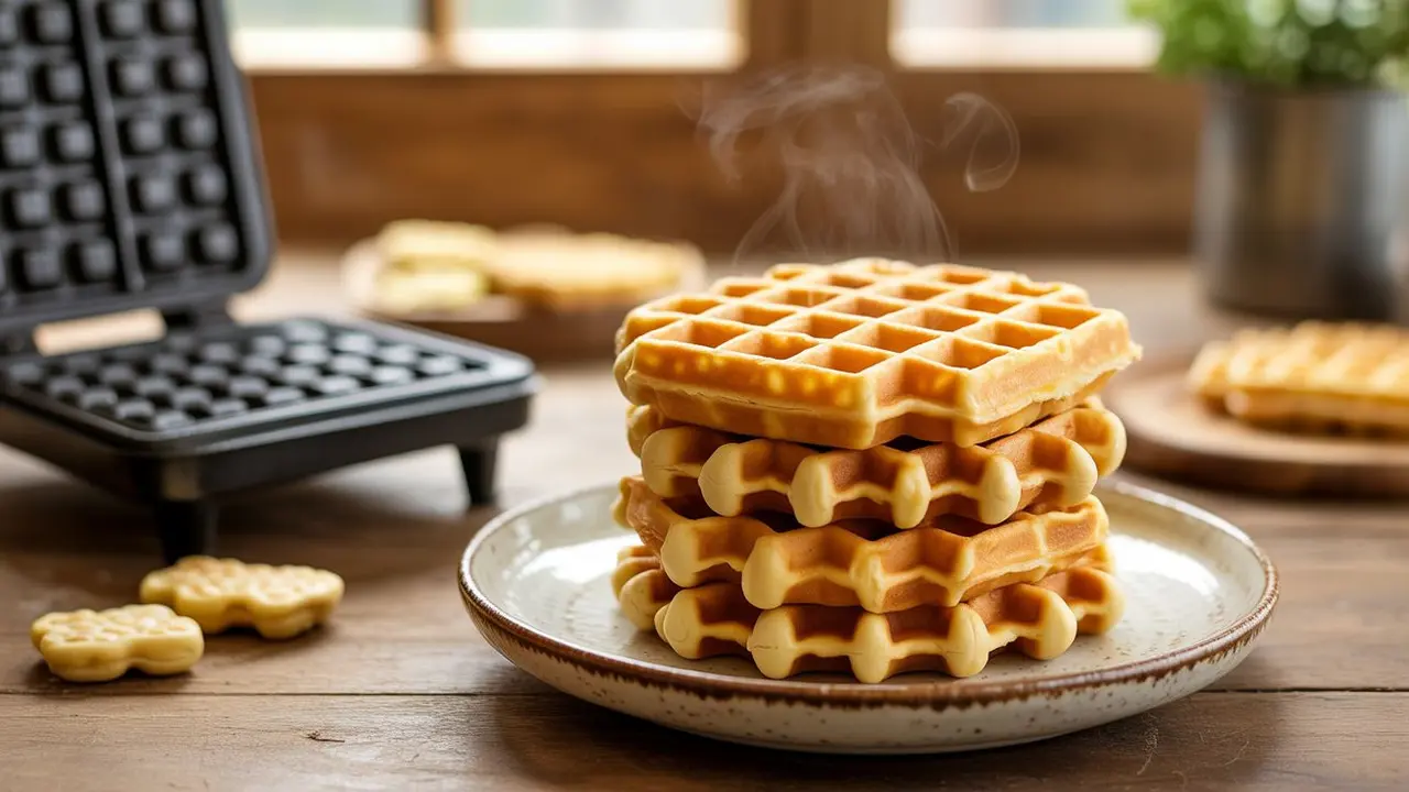 Resep Waffle Tempe Kriuk