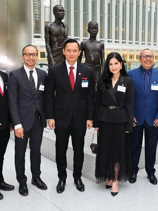 Annisa Pohan saat Dampingi AHY Kerja di Amerika Serikat. [@agusyudhoyono]