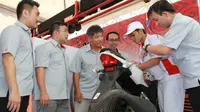 Astra Honda Training Center AHTC memiliki fasilitas dan peralatan yang lengkap dan canggih layaknya bengkel resmi AHASS.