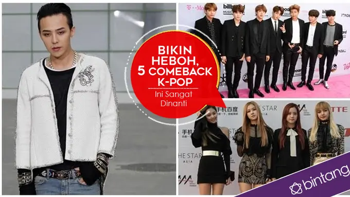 [Bintang] Bikin Heboh, 5 Comeback K-Pop Ini Sangat Dinanti 
