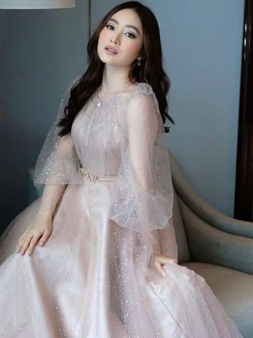 Model dress satin terbaru shop