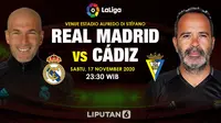 Prediksi Real Madrid vs Cadiz. (Liputan.com/Triyasni)