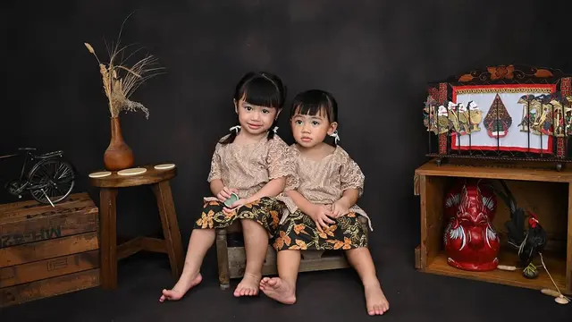 5 Potret Anak Felicya Angelista dan Caesar Hito dalam Balutan Outfit Adat Jawa, Cantik Menggemaskan (instagram/felicyangelista_)