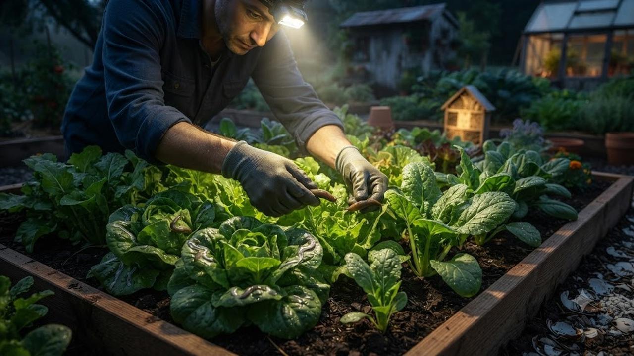 Cara Membuat Kebun Sayur Tidak Diserang Siput