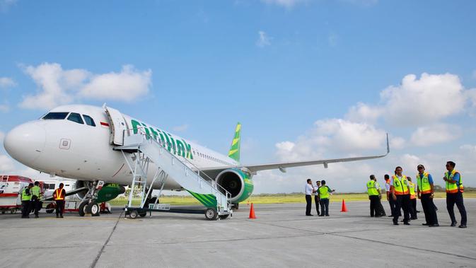 Dalam waktu dekat, Citilink yang merupakan anak usaha Garuda Indonesia akan menggarap rute Balikpapan-Banyuwangi.