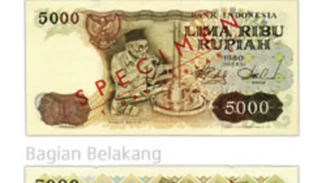 Uang Pecahan Rp5.000 Tahun Emisi 1980/bi.go.id