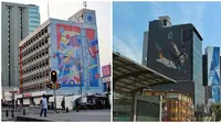 Karya Mural Dinding di Tengah Kota Ini Unik. (Sumber: Boredpanda)