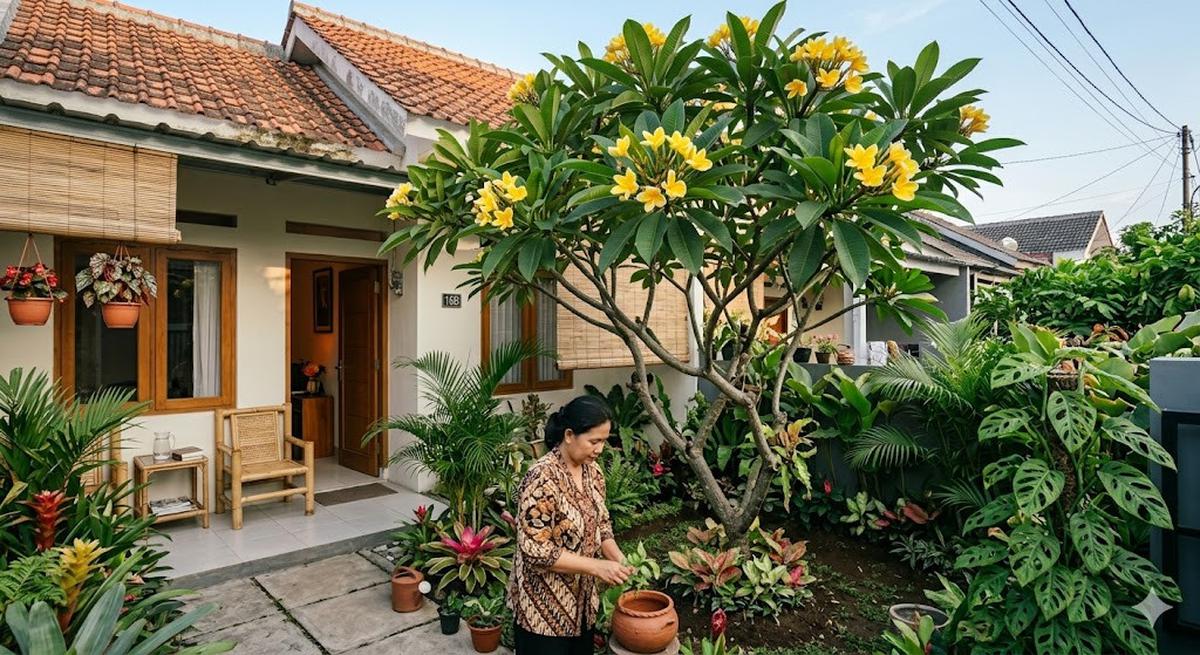 6 Pilihan Pohon Kamboja untuk Rumah Tropis yang Adem, Halaman Lebih Asri