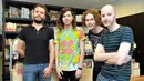 Band asal Prancis, Manceau, saat ditemui Liputan6.com di sela kesibukannya di Kedutaan Besar Prancis, di kawasan Thamrin, Jakarta (15/5/2015). (Liputan6.com/Panji Diksana)