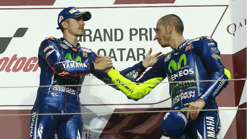 Valentino Rossi dan Maverick Vinales