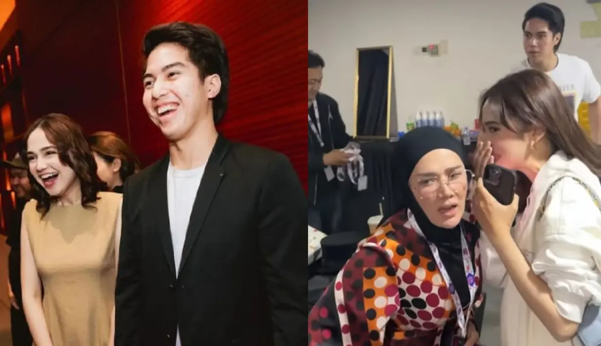 El Rumi dan Syifa Hadju (Foto: Intagram elelrumi/ YouTube Ahmad Dhani)