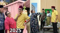 Nunung, Sule, Azis, dan Andre Taulany Reunian (Sumber: Instagram dan Youtube Taulany TV)