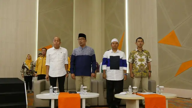Calon Gubernur dan Calon Wakil Gubernur Jawa Barat Ridwan Kamil-Uu Ruhzanul Ulum