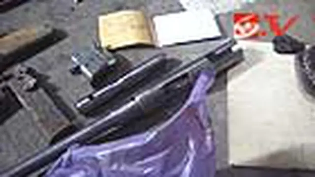 Polisi Gerebek Pabrik Senjata Api Rakitan