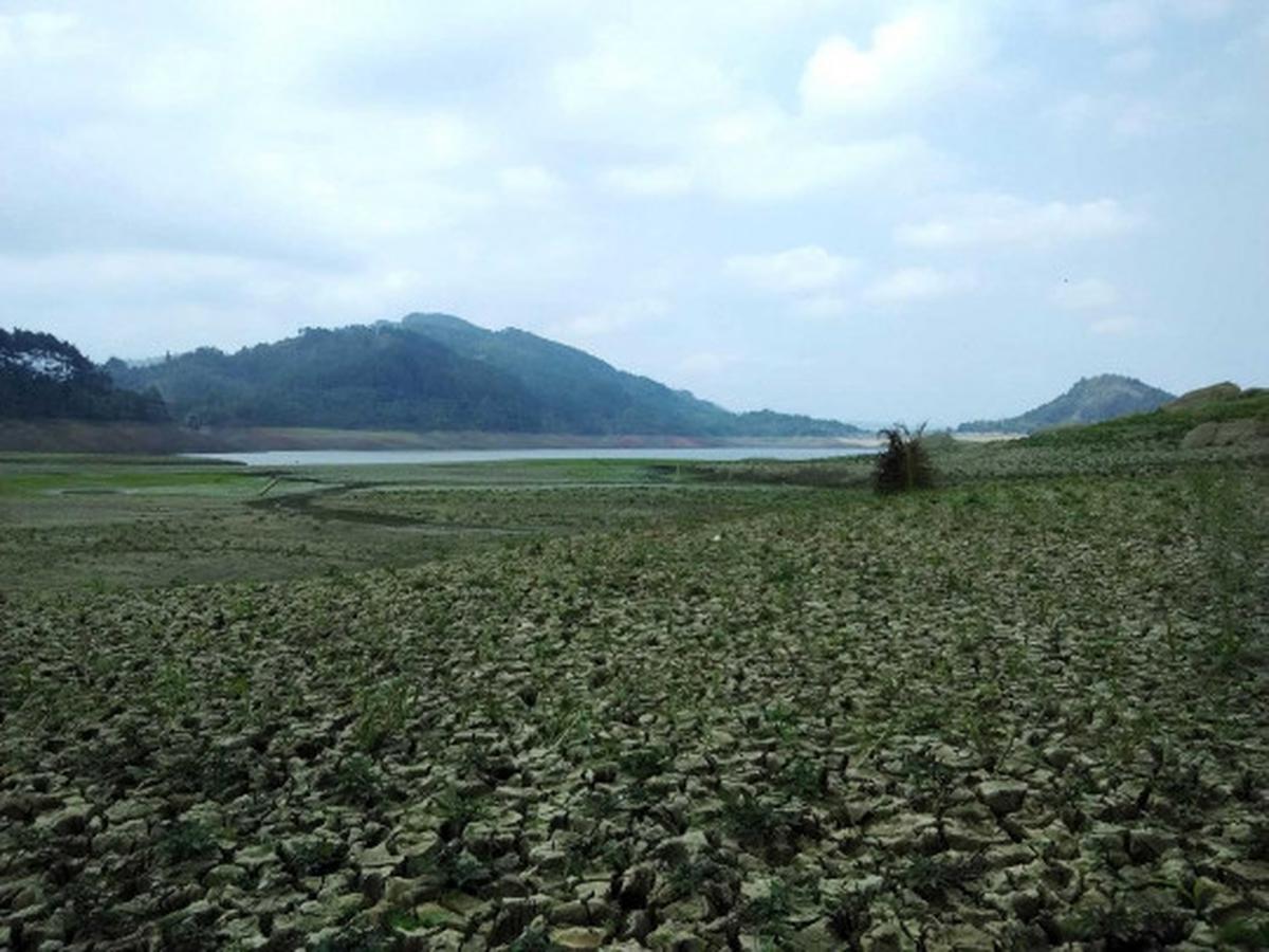 Ini waduk terbesar di Kebumen yang dilanda kekeringan parah