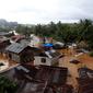 Banjir dan tanah longsor menerjang sebagian besar wilayah di Sulawesi Utara, sejak 25 hingga 27 Januari 2017. (Liputan6.com/Yoseph Ikanubun)