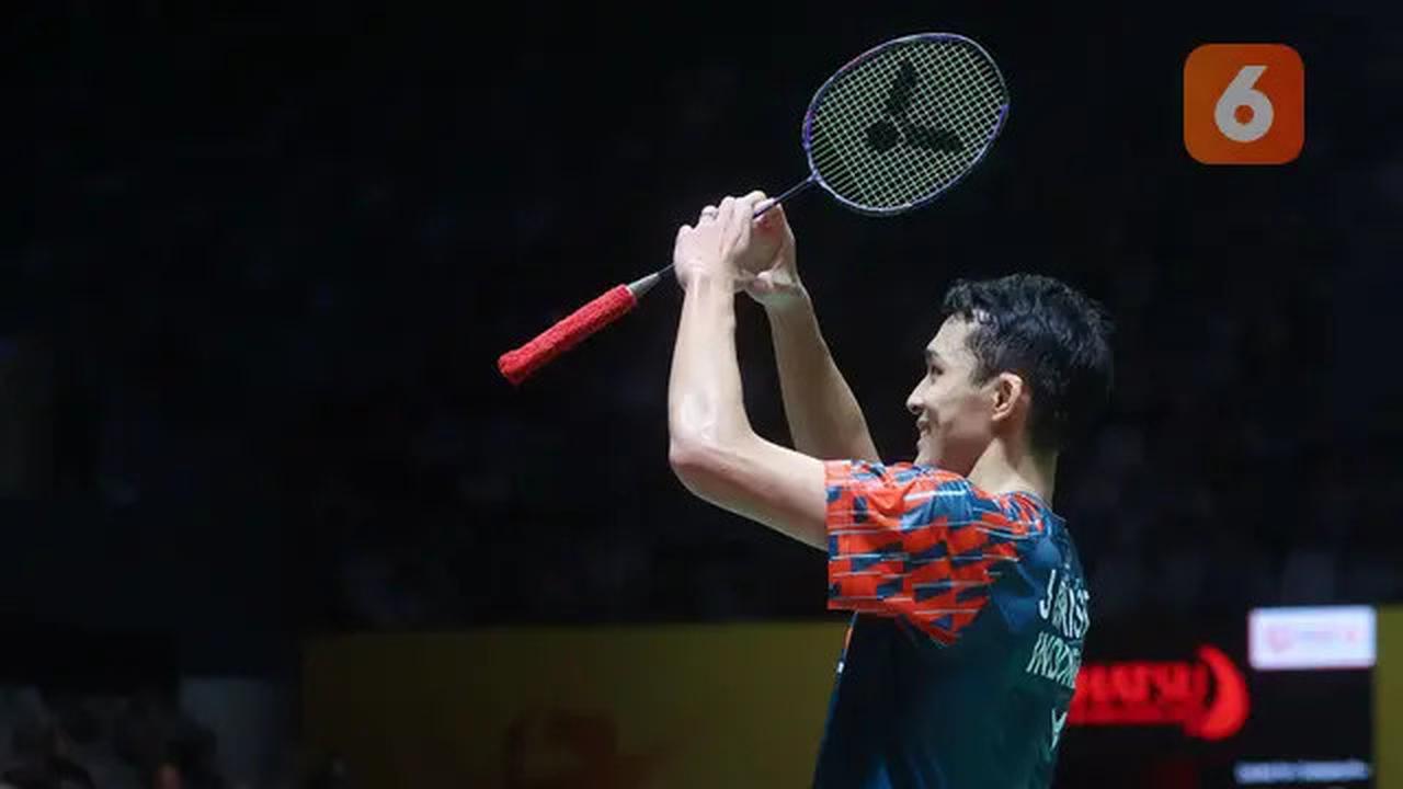 Foto: Bikin Deg-degan, Jonatan Christie Akhirnya Tekuk Lin Chun-Yi di Indonesia Masters 2025