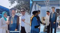 6 Potret Ridwan Kamil Wakili Mendiang Eril Wisuda, Tak Kuasa Tahan Air Mata (Sumber: Instagram/ridwankamil)