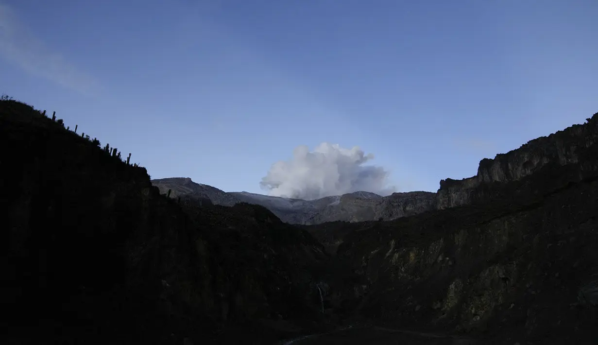 <p>Sekitar 57.000 penduduk tinggal di zona bahaya gunung berapi, yang meliputi enam provinsi, kata badan penanggulangan bencana negara ini. (AP Photo/Fernando Vergara)</p>