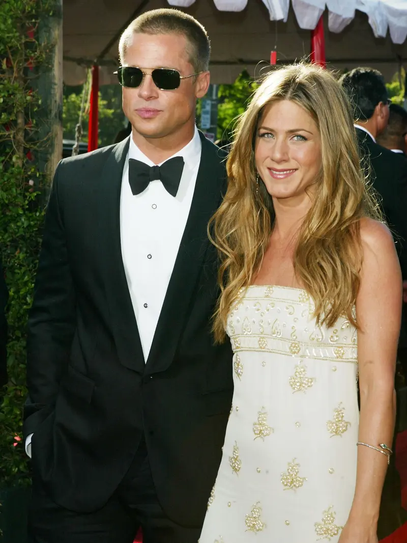 Aktor Brad Pitt dan Jennifer Aniston