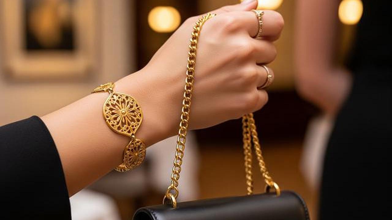 Tips Padukan Gelang Emas dan Tas Mini, Kombinasi Aksesori Elegan yang Tidak Banyak Dibahas